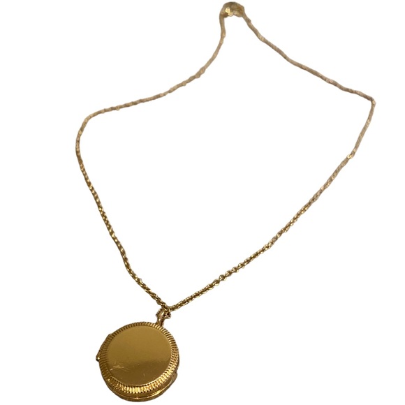kate spade Jewelry Kate Spade Gold Locket Necklace Poshmark